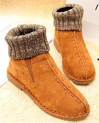 成人棉靴编织视频,轻松学会编织时尚成人棉靴