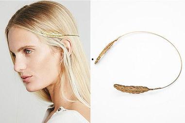 模特成人发箍点缀视频