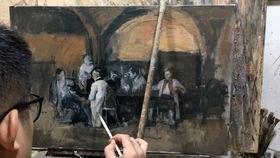 成人油画教学入门视频,跟随教学视频开启艺术创作之旅